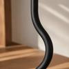 Wavy Curve Design Taper Candle Holder 14.45x3.19in Decorative Centerpiece  for Wedding