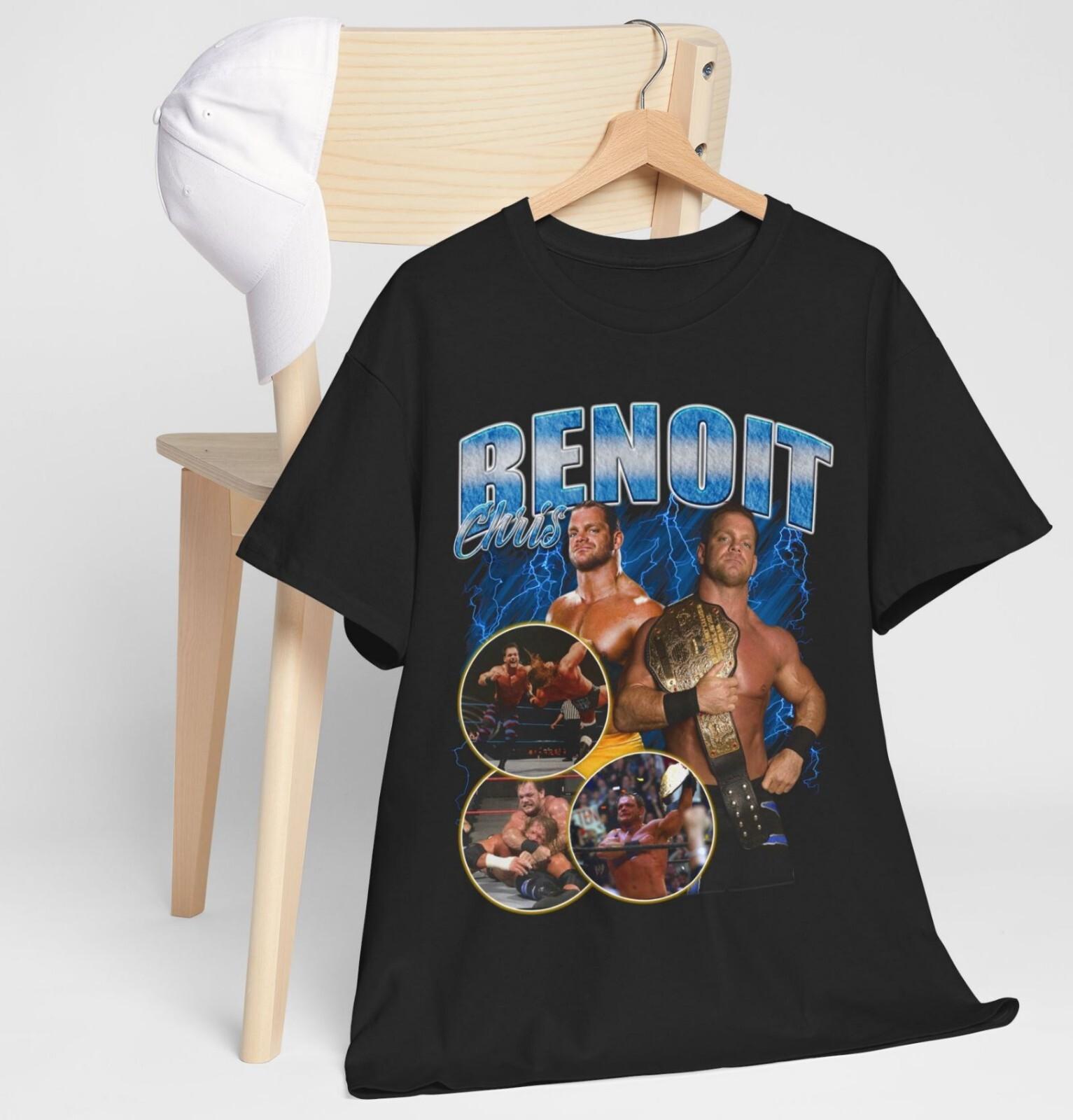 Chris Benoit 90s WCW, Retro Vintage T Shirt S