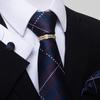 Direct Supply New Plaid Striped Flower Multicolor Men'S Tie Set