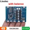 Lifepo4 4S 12V 10A 20A 30A Balance BMS Board 18650 Battery Charge/Discharge/ Short Circuit/Overcharge Protection for Tools