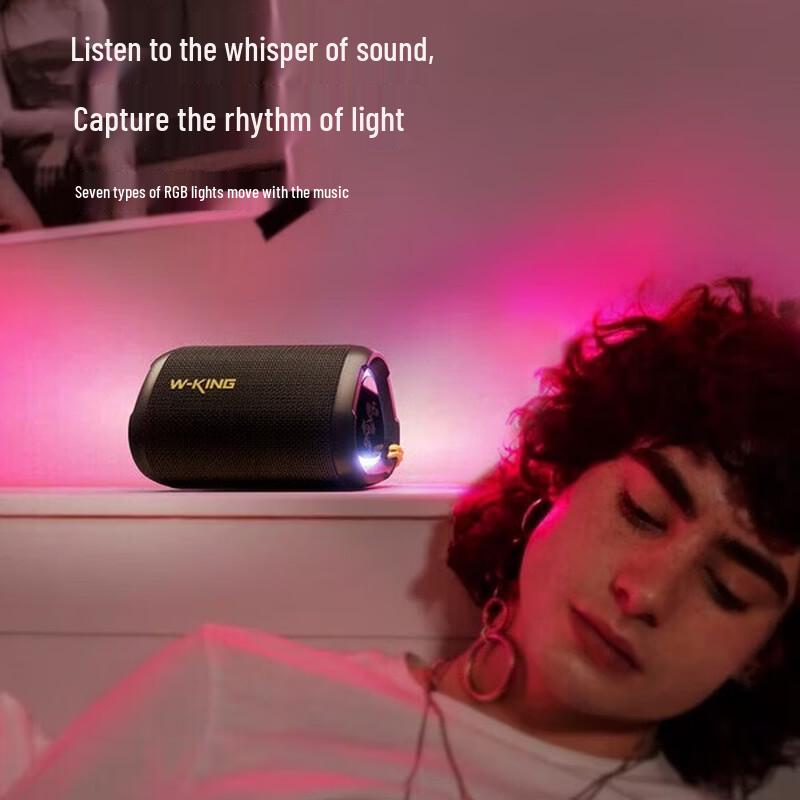 Weierjing D110 Portable Waterproof Bluetooth Bass Speaker (CN version)