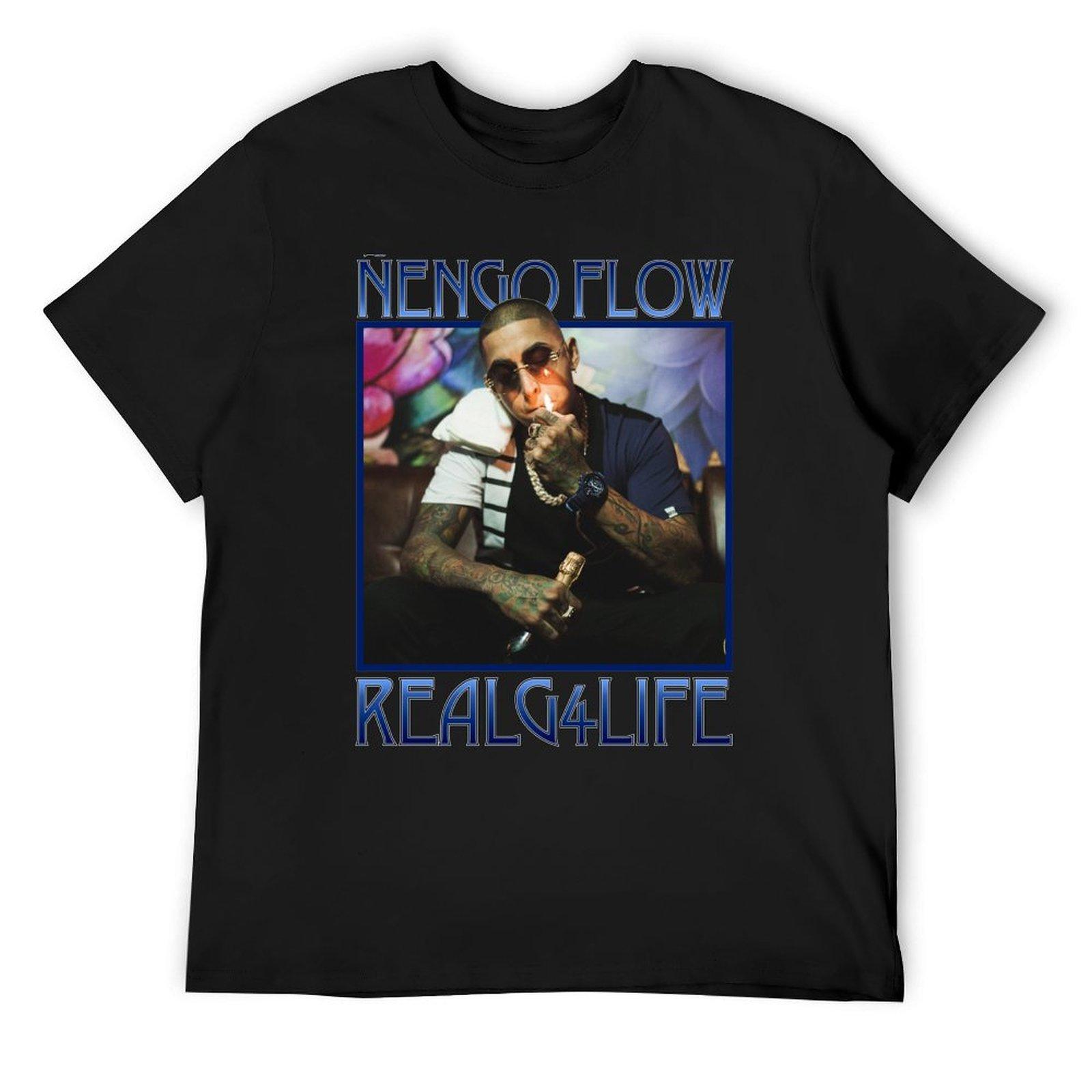 

Engo Flow RG4L T-Shirt Funny T-shirt Man Clothes Plus Size Clothes Anime Figures Tshirts for Men - Men s Summer Cotton Graphi... 5XL