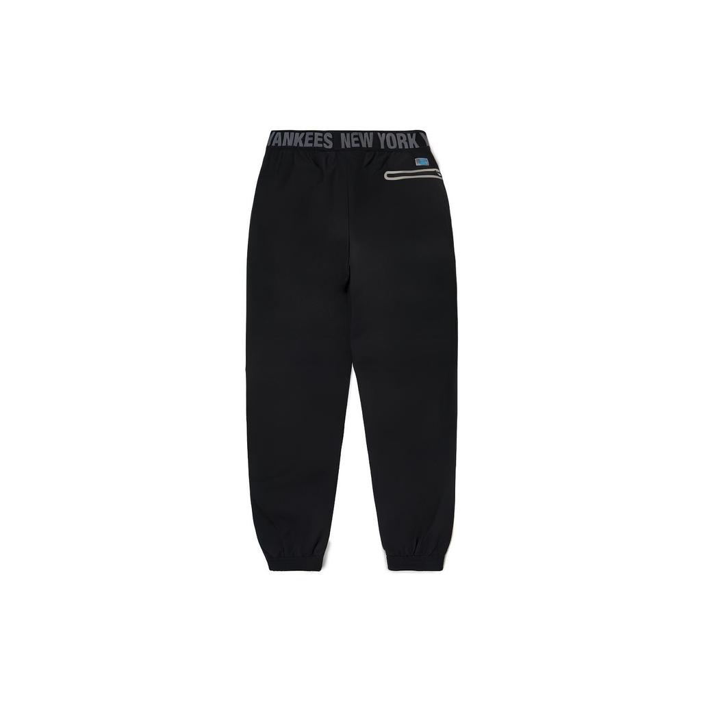 New MLB Knitted Sweatpants Unisex Black 3AWPA0121-50BKS
