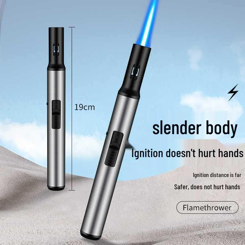 Windproof Metal Jet Lighter: Outdoor, Cigar, Spot Welding Tool