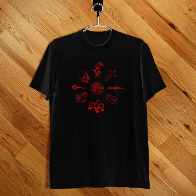 Swans Band Rock Band Legend Logo T-Shirt Black White Size S-5XL Unisex T-Shirt M