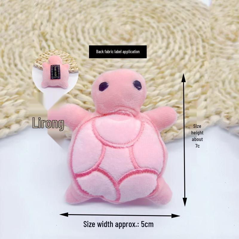 DIY Jewelry & Accessories: Plush Turtle Pendants and Brooches for Shoes, Hats, and Bags.