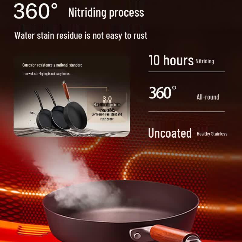 SUPOR Titanium Alloy Frying Pan