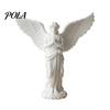 Decorative Angel Sculpture 3D Printed Praying Figurine, Retro Guardian Angle Statue, Elegant Statue Artistic Winged Women Decoration for Home Office,