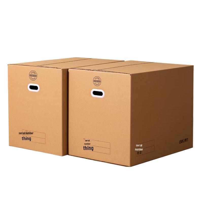 Deli Extra Large Heavy-Duty Corrugated Moving & Packing Boxes