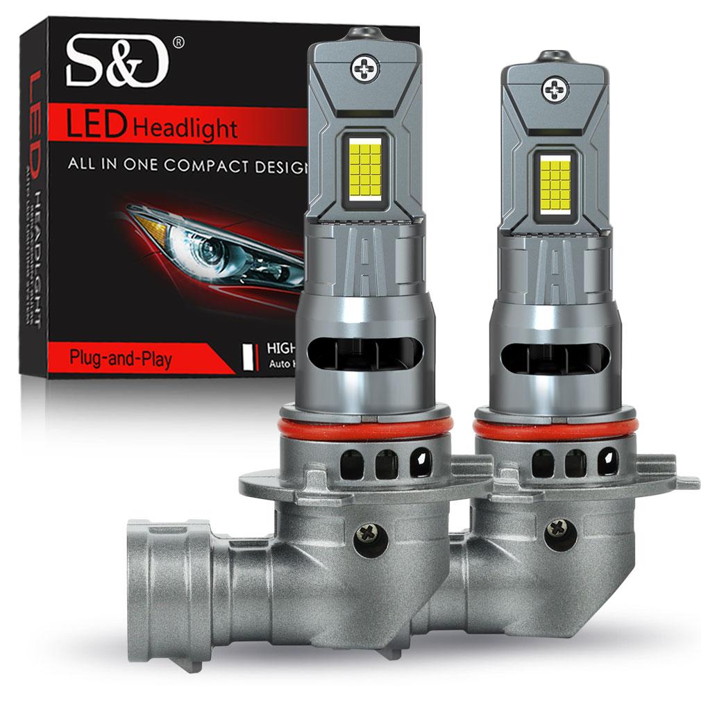 2 ks 30000LM H4 LED žárovky do světlometů H7 H11 H8 9005 HB3 9006 HB4 H27 880 881 Canbus Auto Světlo Turbo Led Auto 30Jádrová CSP Světlomet Plug&Play 6500K Bílá