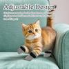 4 PCS Cat Mittens to Prevent Scratching, Adjustable S Size Cat Booties to Prevent Scratching, Breathable Mesh Shoes, Prevent Scratches, Suitable for