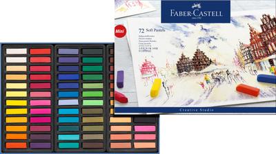 Soft Pastel 70 Pieces Set Paper Box 128272 Genuine Faber-Castell Colors/72 [Japanese Product]