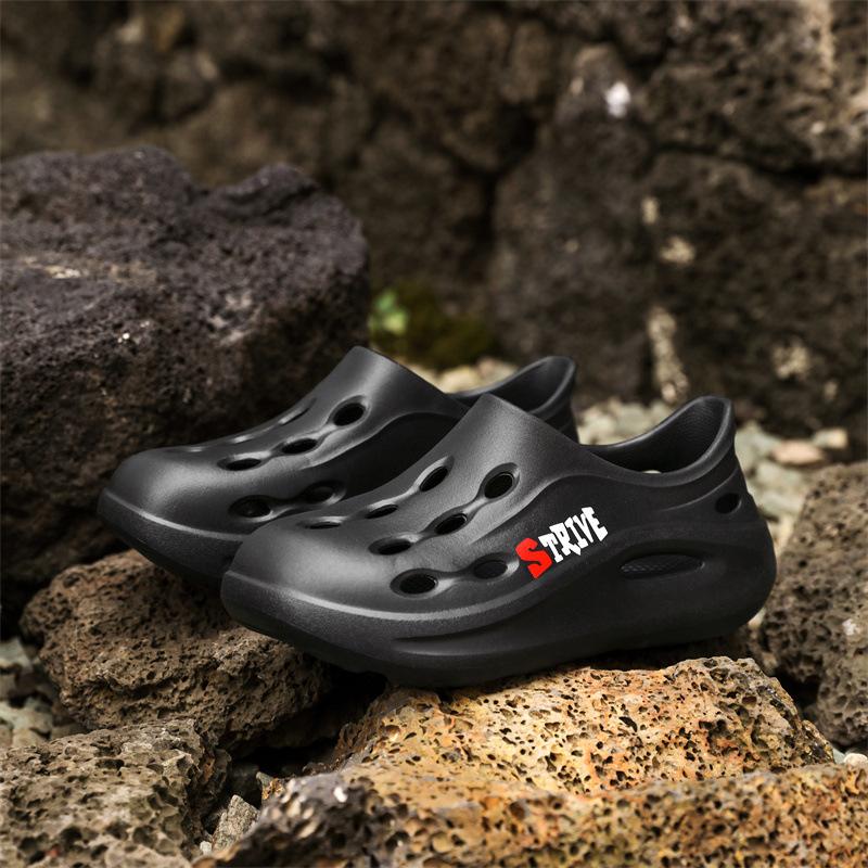 Taschenabsatz coole Hausschuhe Sommer neu dicksohlige rutschfeste Watschuhe Bachschuhe tragen Herren- und Damen