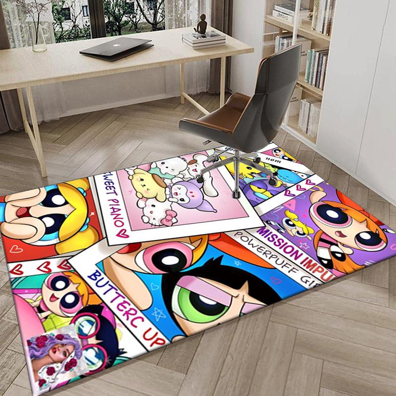 Power Police  Adventure Carpet, Chair Rug,Rug for Office Bedroom Living Rooms, Doormat Decor Fan Gift Christmas Gift