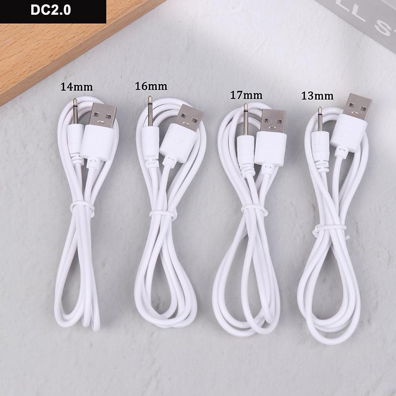 Usb Dc 2.5 Vibrator Charger Cable Audio Power Cord For Rechargeable Adult Toys Vibrators Massagers Accessories Usb Power Supply