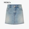 MO&Co. High-Waist Denim Culottes