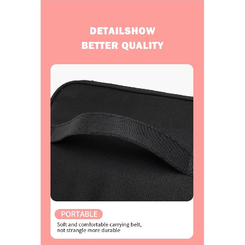 3 Layer Nail Polish Storage Bag Cosmetic Bag Portable Handbag for Women Travel Essential Oil Bag Nail Care Tool Storage Box