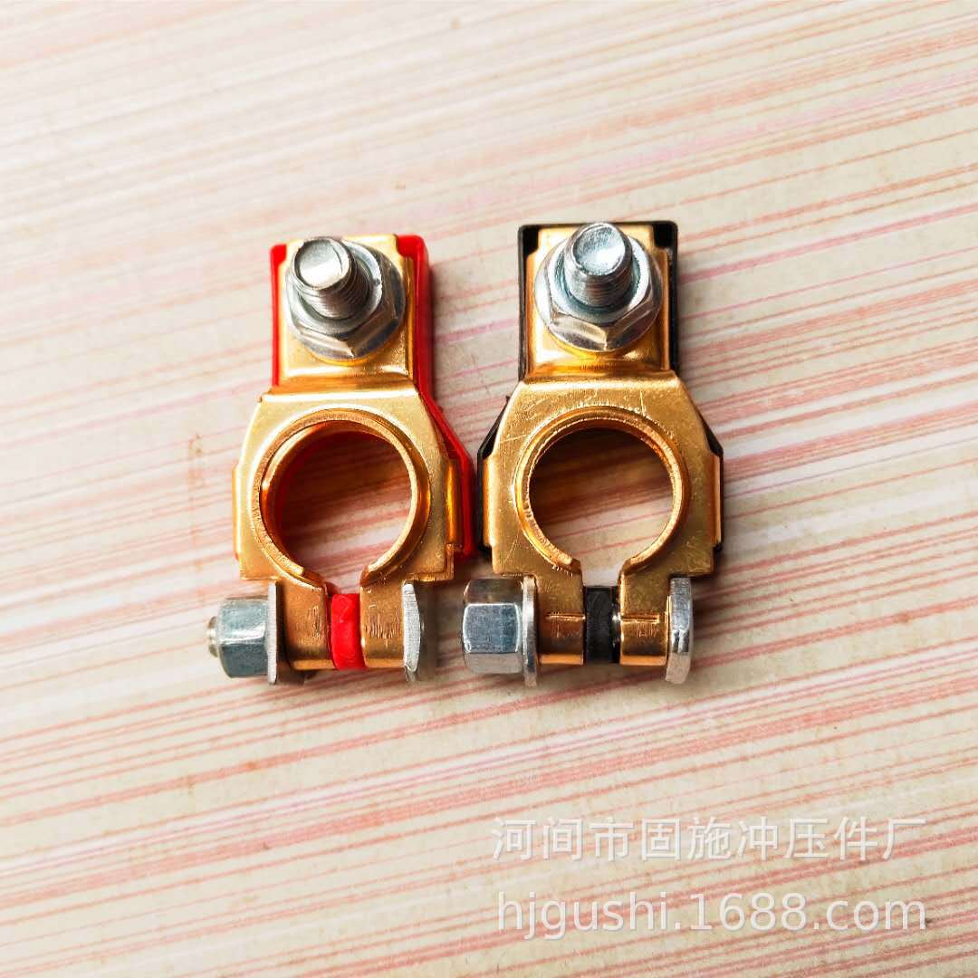 

1 шт. Головка акумуляторної клеми, Потовщена акумуляторна клема з чистої міді, Головка акумуляторного стовпчика для зовнішньої торгівлі, Клеми для проводки