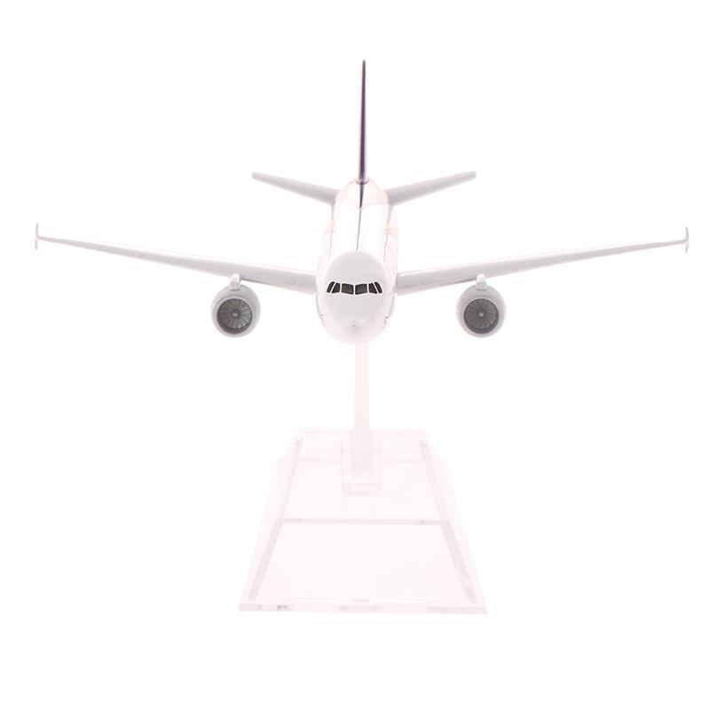 16Cm Metal Aircraft Model Replica Thai Smile 320 Airplane Scale Aviation Diecast Miniature Art Home Office Decor Toy Gift