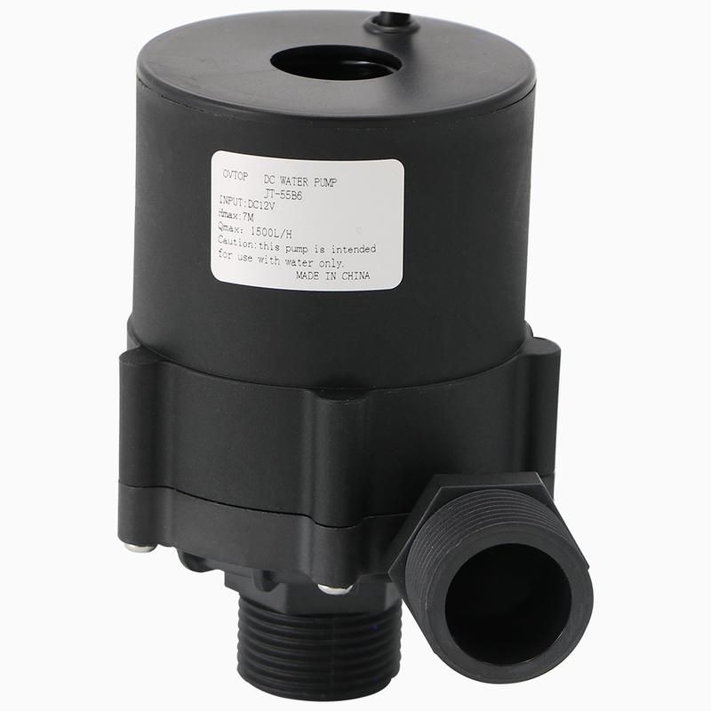 JT-55B6 DC12V 24V 7M 1500L/H Solar bürstenloser Motor Wasserzirkulation Wasserpumpe