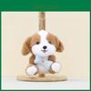 Plush Dog Keychain With Cotton Filling For Bag Decor And Gift For Kids