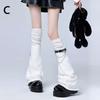 Flare Design Lace Leg Warmer Lace Trim Thigh High Socks New Y2k Socks  Japanese Style