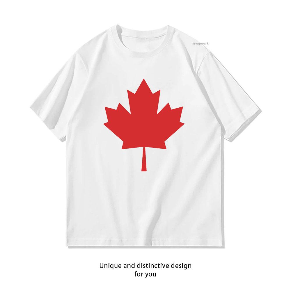Canadian Maple Leaf Canada Day Love Canada Tshirt Woman Man Summer Cotton Graphic T Shirts Adult Streetwear Camisetas Tops Tee S