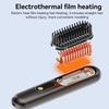 Ionic Charging Hair Styling Comb With Fast Heat Up ABS Materials Anti Burn Shield For Home And Travel Use