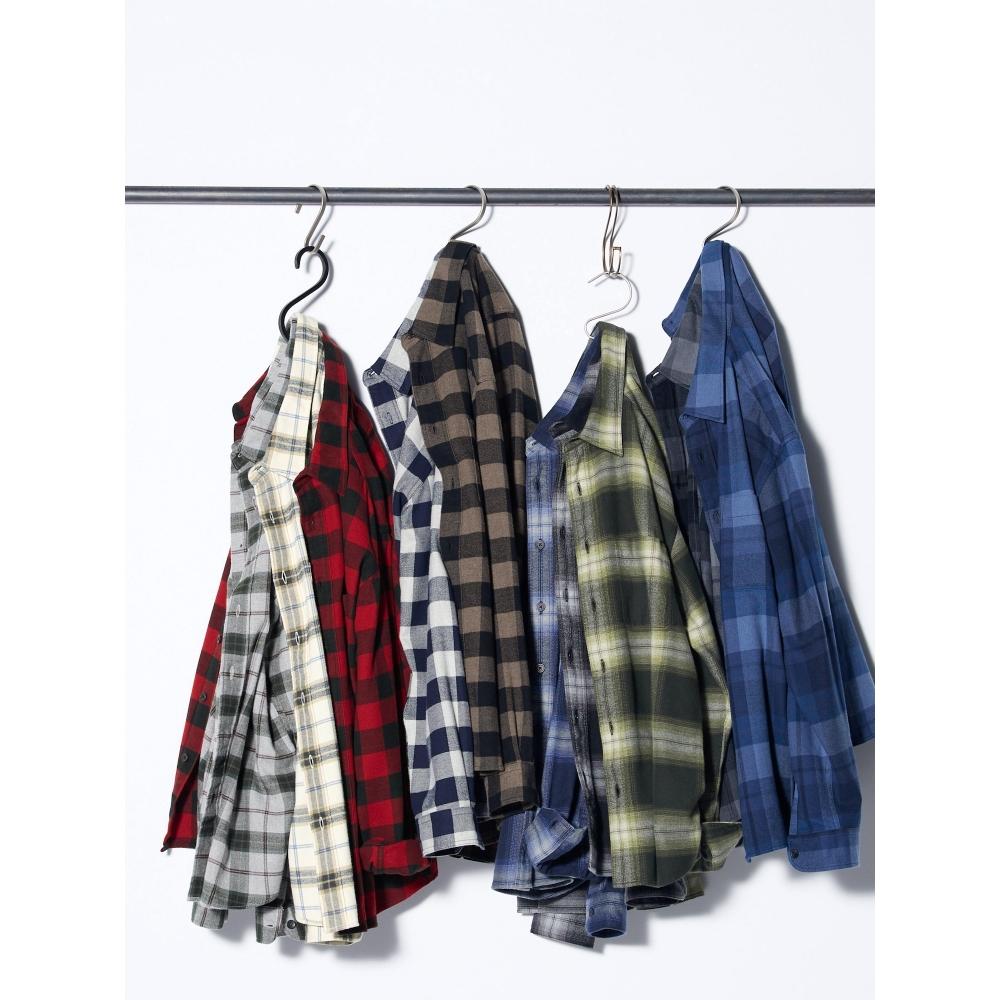 Uniqlo Flannel Shirt  LonG Sleeve ReGular Collar  Check G