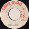 7inch Record RANKIN JESSY  African Man NONE Cave Man 1978 Jamaica Reggae Ska  Dub Used