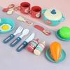 Compact Play Kitchen Set with Utensils for Educational Mini Ages Birthday Gift Kids, Storage, Tabletop, Assembled, Toy, Kitchen, Kindergarten, Girls,