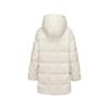 Skechers Warm And Comfortable Hooded Mid-Length Duck Down Jacket Women outerwear P425W094-0074