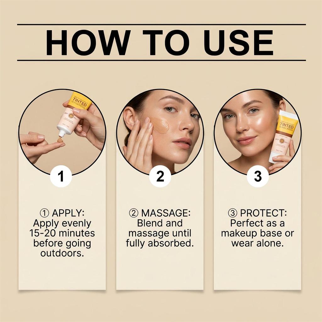Moisturizing sunscreen blocks UV rays, long-lasting moisturizing, lightweight texture, suitable for commuting, facial care.