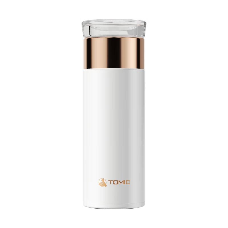 TOMIC Portable Insulated Tea Mug with Tea Separator