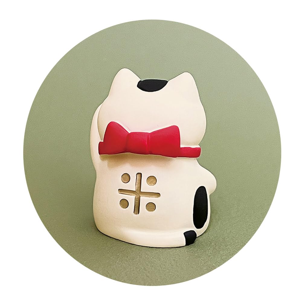 Decor Corporation's Beckoning Cat New Rice Festival Series [ZCB-35810] Miniature Decorative Ornament for Collection