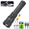9900LM Powerful LED Flashlight Battery Display USB Rechargeable Light Telescopic Zoom Torch Lamp Outdoor Camping Fishing Lantern