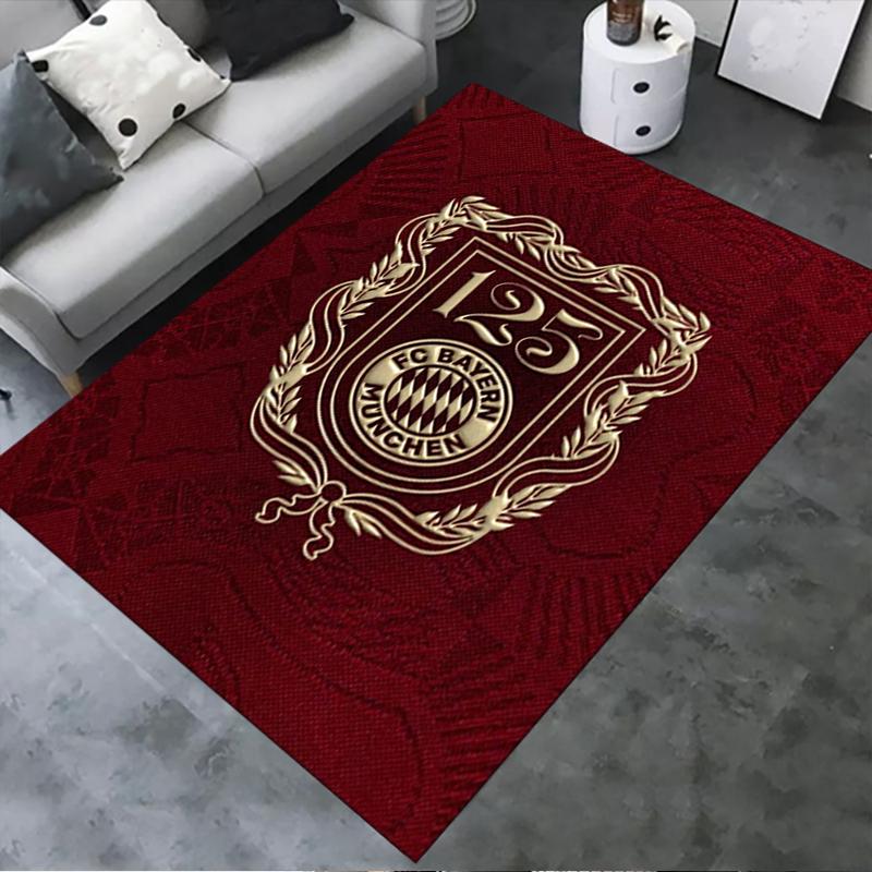 

2025 New FC Bayern Munich Carpet Rug for Living Room Bedroom Home Sofa Decoration,Kids play Non-slip Floor Mat46 40x60cm( 15x23in )