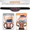 120cm Smart Abdominal Toning Belt EMS Muscle Stimulator Muscle Toner Body Massager USB Charge Weight Loss Home Fitness Massage