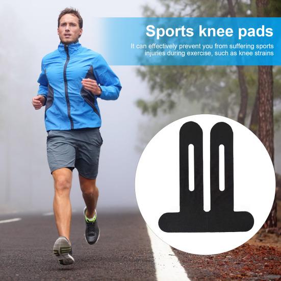 10 Pcs Precut Kinesiology Tape for Knee Pain Relief Waterproof Elastic Athletic Tape for Knee Support Stability