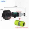 S60*6 thread, 3/4 inch, suitable for 1000L IBC containers, plastic connection valve fittings, garden hose adapters, corrosion-resistant