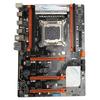 X79‑P3 Computer Motherboard 4 Channel Support LGA2011 E5 V1 V2CPU 4X8GB 32GB DDR3 Memory ATX Gaming Mining Card