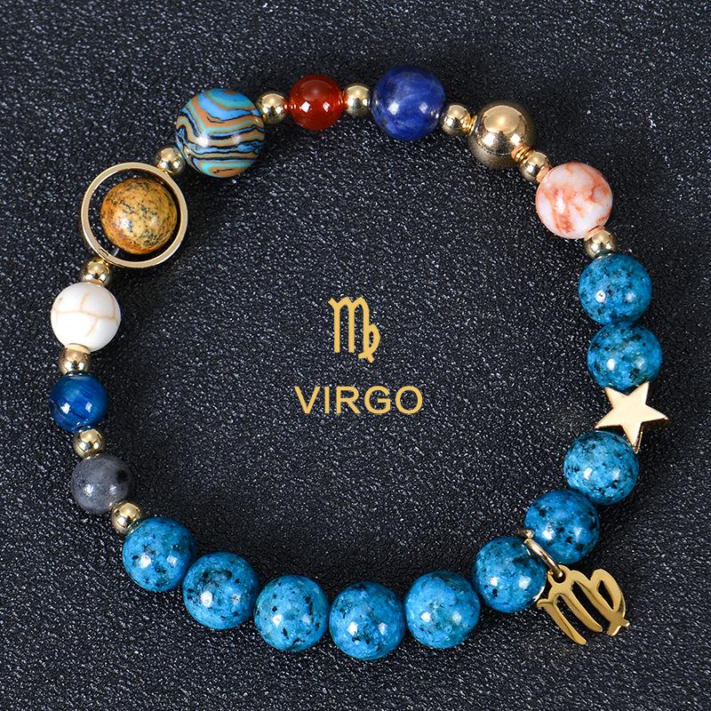 JYL TS Bracelet Zodiac  Planet Beads Aligns Cosmic Energy & Destiny