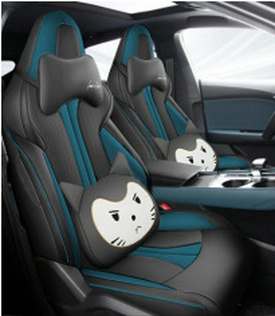 Universal Leather Car Seat Cushion for MG 7 - All Seasons, Five-Seater Compatibility