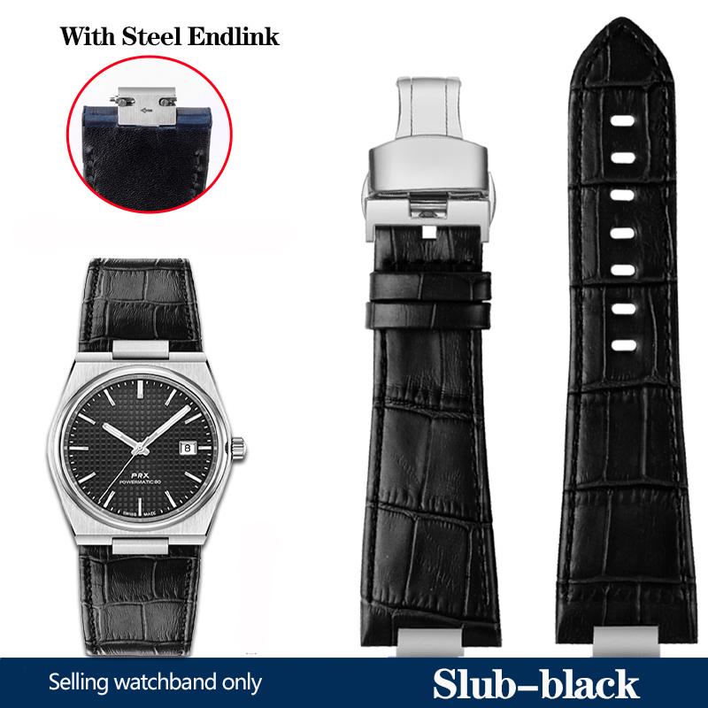 

Для Tissot 1853 Серія PRX T137.410A T137407A Шкіряний Ремінець для Годинника з Коров ячої Шкіри T137 Аксесуари Водонепроникний Чоловічий Інтерфейс 12мм Для Чоловіків 12mm