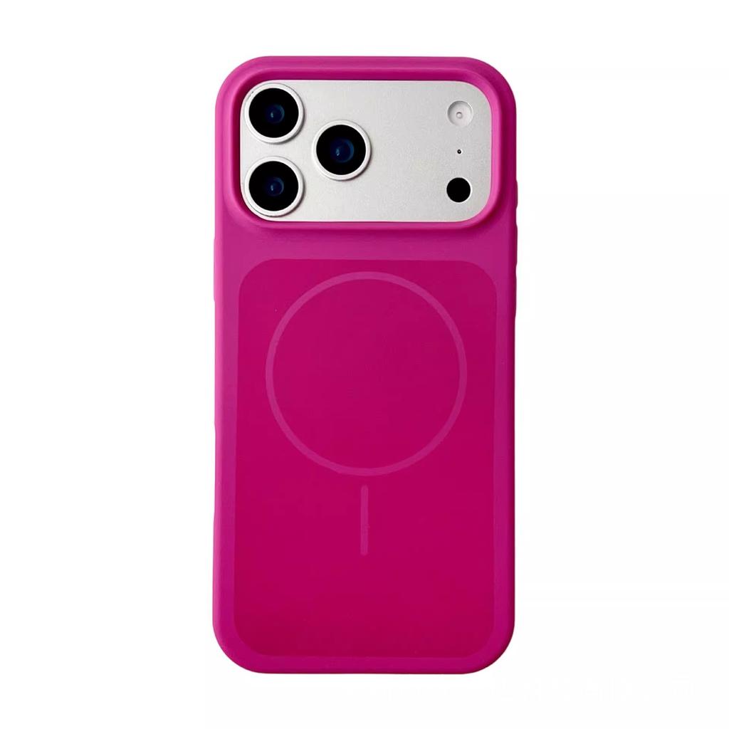 Applicable to iphone11Promax two-color liquid thin ring magnetic mobile phone case Apple 11 all-inclusive silicone protective case