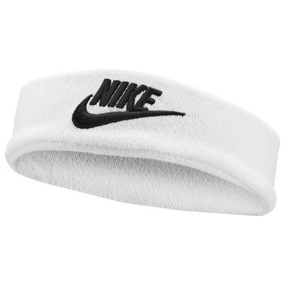Classic Wide Terry Headband In White and Black (BN2065-101)