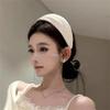 French Plain Wide Headband for Women - Enhances Features, Stylish Hair Accessory