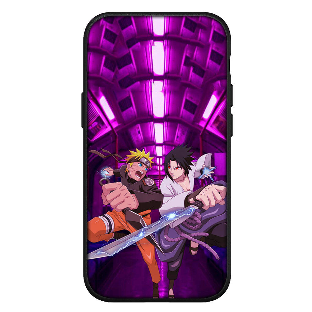 Cover for iPhone 17 16 15 Xiaomi Poco X7 Redmi Note 14 13 12 11 Pro Max 16e Samsung Galaxy S25 S24 S23 OPPO Huawei Uchiha Sasuke Naruto Phone Case