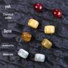 Tibetan Yak Bone Barrel Beads: Retro Patina Accessories for DIY Bracelets