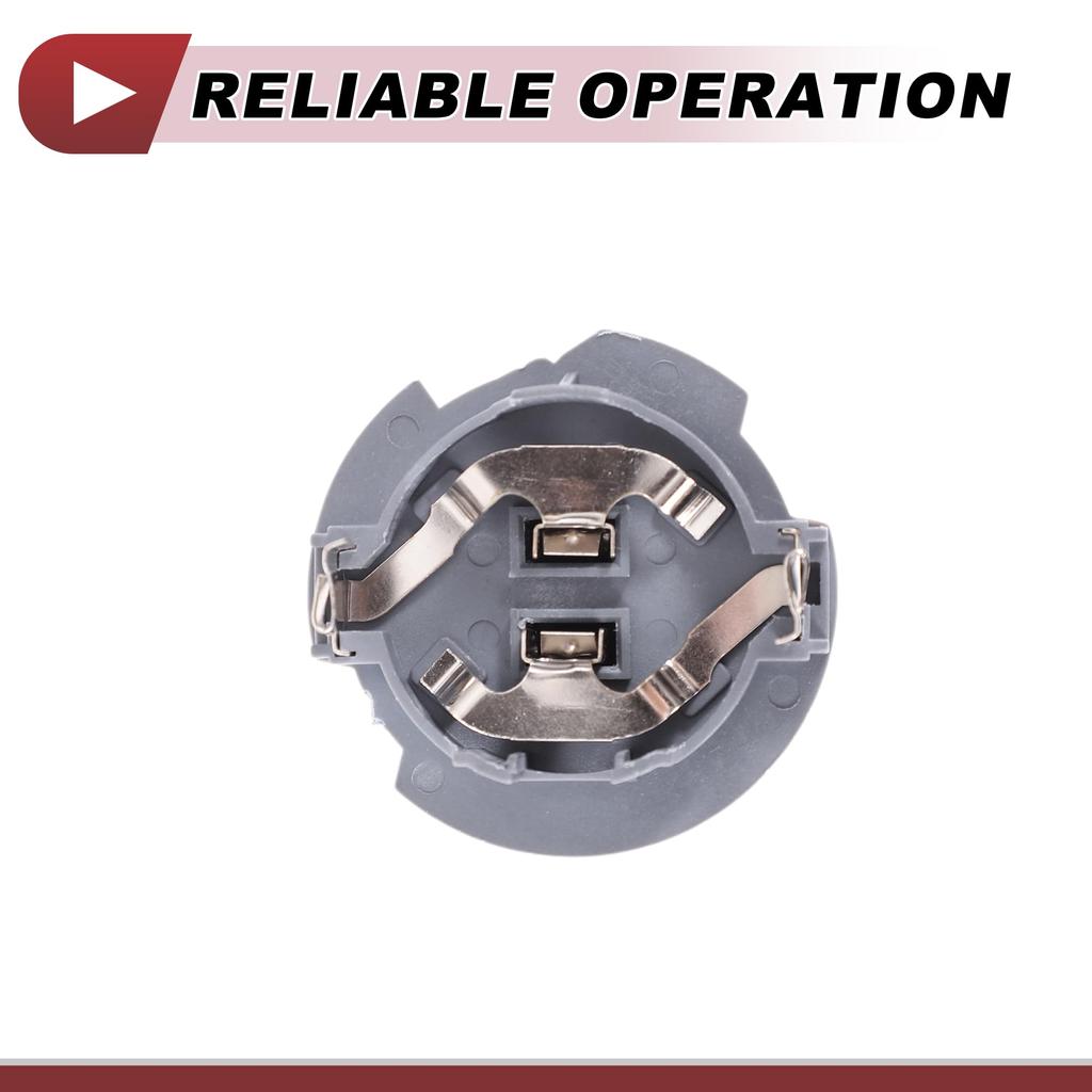 ABSOPRO 1pc Low Beam Headlight Socket for Vauxhall and Volkswagen Jetta Part Bulb Connector 2005-2010, Number 1T0941109,